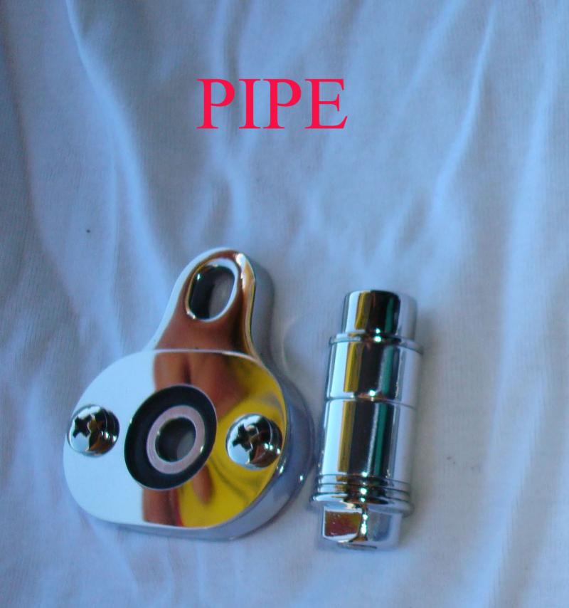 Polished Pipe Exhaust Hanger